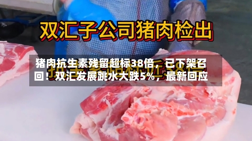 猪肉抗生素残留超标38倍，已下架召回！双汇发展跳水大跌5%，最新回应-第3张图片