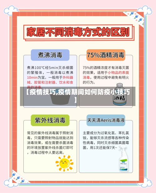 【疫情技巧,疫情期间如何防疫小技巧】
