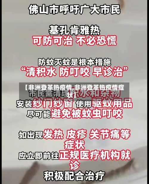 【非洲登革热疫情,非洲登革热疫情症状】